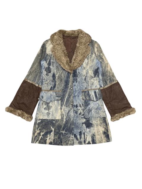 Other Designers Vintage Faux Fur Italian Designer Jacket