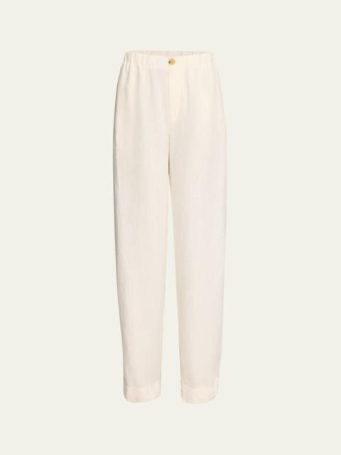 Vince Hemp Wide-Leg Utility Pants