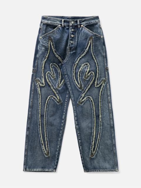 Thug Club DENIM TRIBAL PANTS