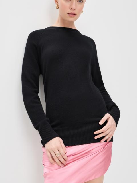 CHRISTOPHER ESBER Monument Cummerbund Cashmere Silk Mini Dress