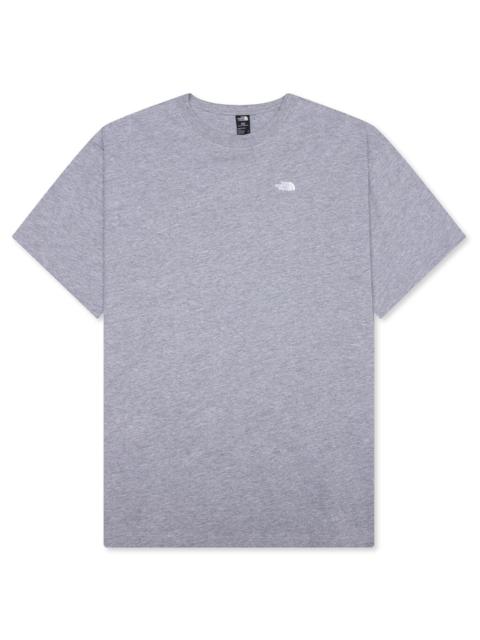 The North Face ESSENTIAL SIMPLE DOME OVERSIZED S/S TEE - PALE GREY HEATHER
