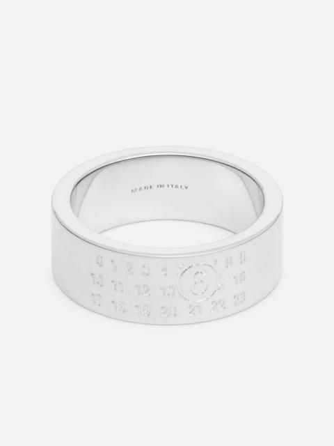 MM6 Maison Margiela MINIMAL LOGO 8MM RING