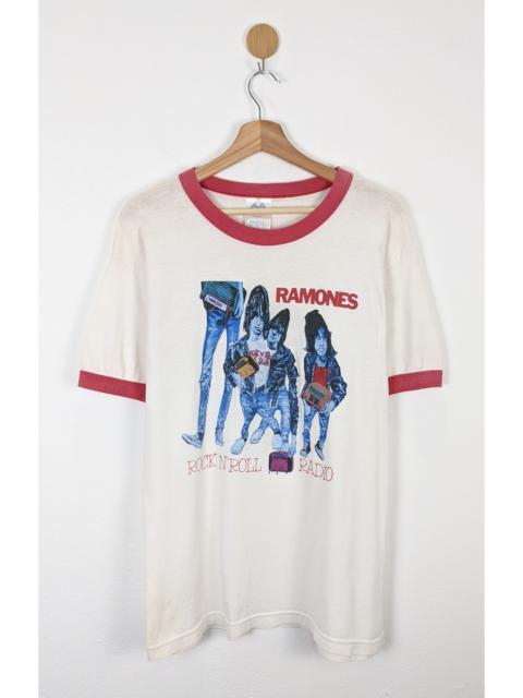 Other Designers Vintage - Vintage Ramones Rock N Roll Radio Ringer shirt