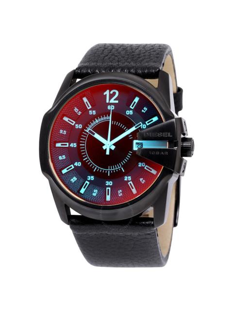 Diesel Diesel Timeframe Iridescent Dial Leather Men's Watch DZ1657