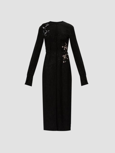 Erdem LONG SLEEVE PENCIL MIDI DRESS