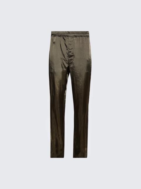 SAINT LAURENT Jogging Volume Pants Khaki