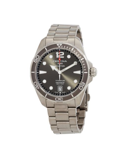 Other Designers Certina DS Action Quartz Chronometer Grey Dial Men's Watch C0324514408700