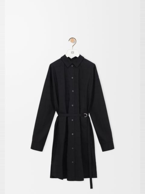 Loewe Shirt dress in silk and cotton
