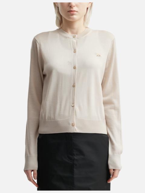Maison Kitsuné BABY FOX PATCH REGULAR CARDIGAN