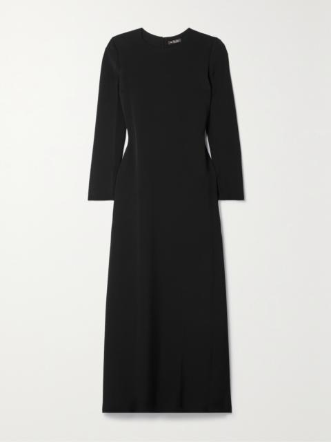 Loro Piana Angelica Cutout Silk-cady Maxi Dress