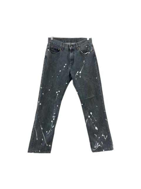 Other Designers HOLLYWOOD RANCH MARKET - HRM Paint Splatter Jeans