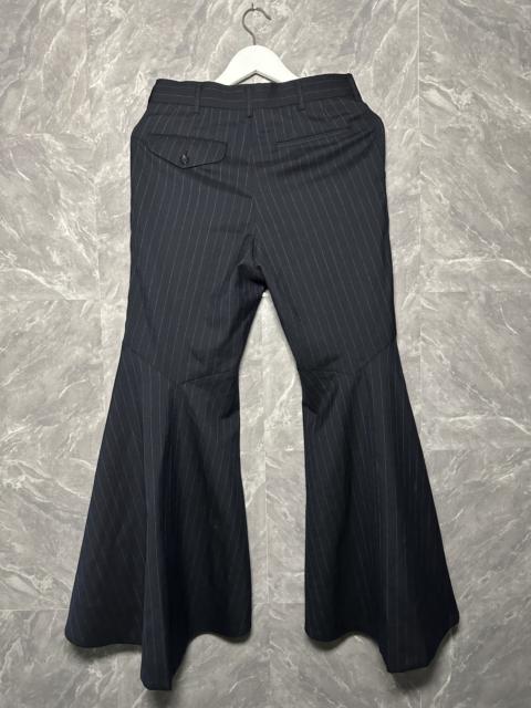 Comme Des Garçons Comme des Garcons - Pinstripe Flared S/S 17 Trouser Pants