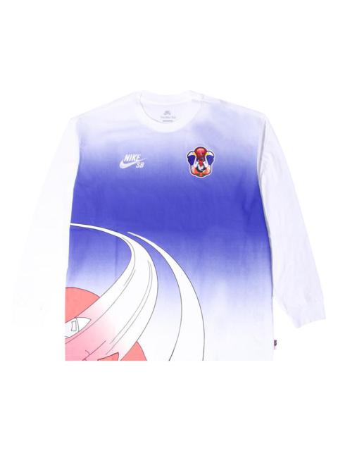 Nike Nike SB Team USA Team Long-Sleeve Tee 'White/Blue'