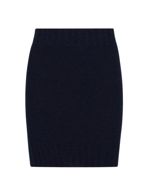 Elleme Spongy Knitted Mini Skirt