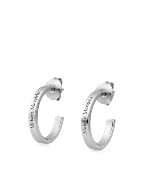 Maison Margiela logo reference earrings