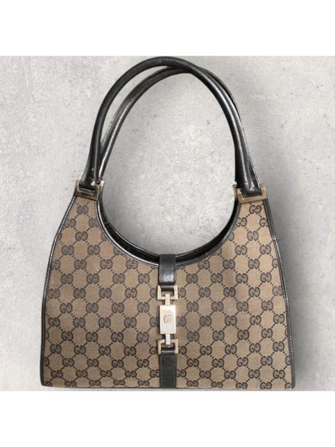 GUCCI JACKIE BARDOT MONOGRAM BAG