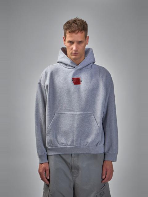 BALENCIAGA Tape Type Ripped Pocket Hoodie