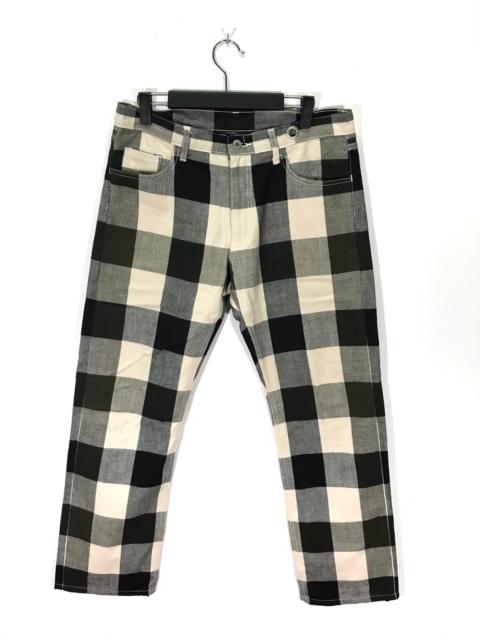 Other Designers Japanese Brand - Stancetc Art Work Tartan Plaid Denim Jeans Made In Japan