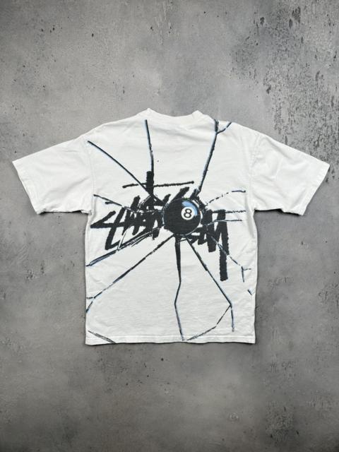Stüssy Stussy Shattered Back Print Tee White Streetwear Graphic USA