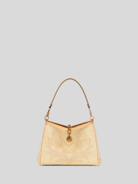 Etro MEDIUM RAFFIA VELA BAG
