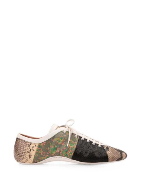 Dries Van Noten Dries Van Noten Men Patchwork Ballet-Style Sneakers