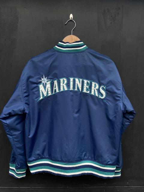 💥cyber week💥Vintage 90s Seattle Mariners MLB Starter Varsity