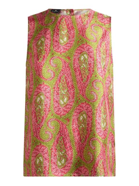 Etro Side Slits Tank Top