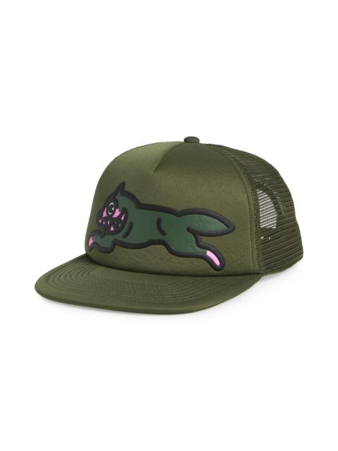 ICECREAM ICECREAM Running Dog Trucker Hat in Four Leaf at Nordstrom