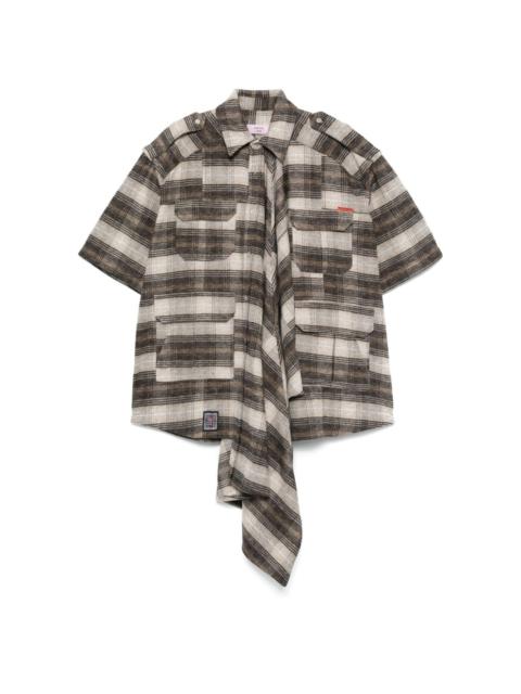 MARTINE ROSE Blanket Safari Shirt（サイズM） MARTINE_ROSE_-
