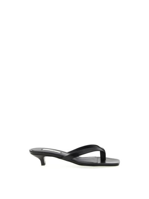 TOTEME TOTEME Black Thong 30mm Sandals New & Authentic (Women's siz