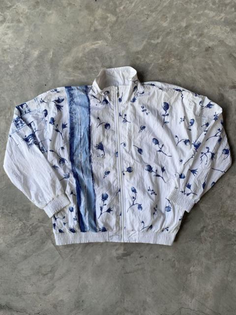 Nike Vintage Prince Tennis Nylon Sports Wear Small Petite Floral