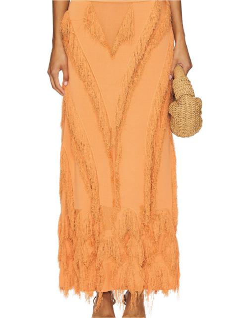 ULLA JOHNSON Astrid Knit Maxi Skirt