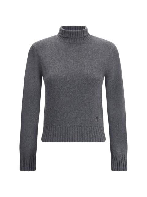 AMI Paris Ami Paris Women Ami De Coeur Turtleneck Sweater
