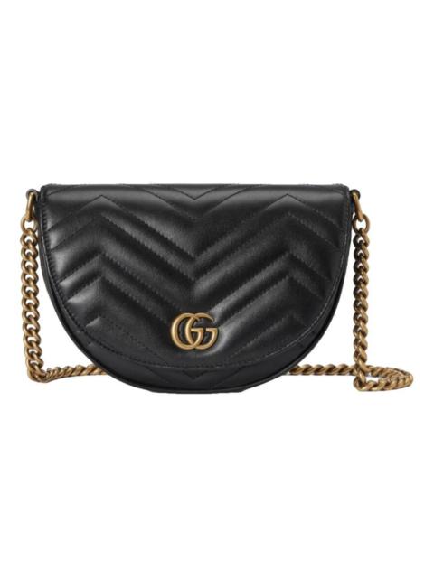 GUCCI Marmont leather crossbody bag