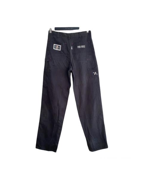 Other Designers Karl Helmut × Pink House - Vintage Pink House Carpenter Pants Patchwork