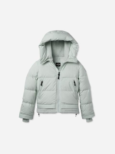 UGG ® Women's MetroPeak Down Puffer Jacket Polyester in Reef Blue