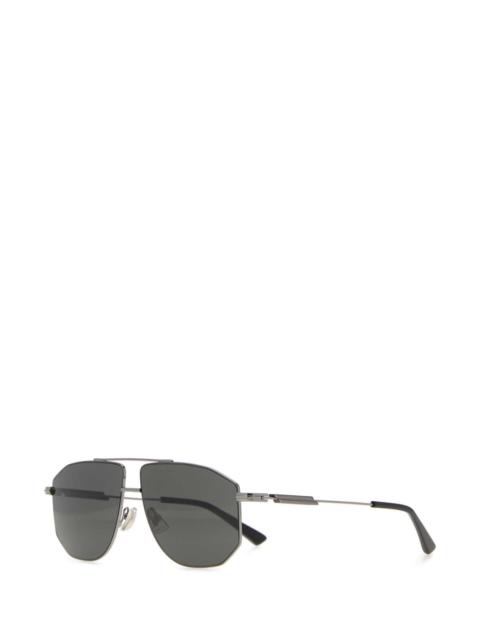 Bottega Veneta Bottega Veneta Women Charcoal Metal Sunglasses