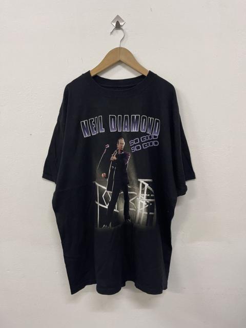 Other Designers Band Tees × Vintage - American singer Neil Diamond 2008 World Tour shirt
