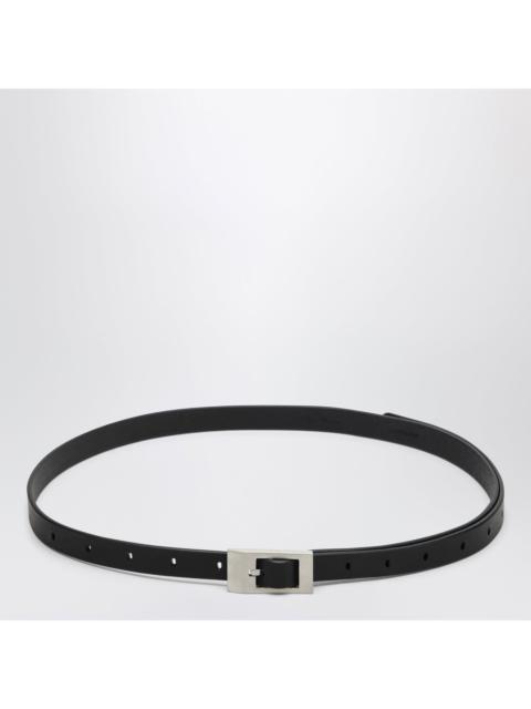 Rick Owens Rick Owens Mini Stooges Black Leather Belt Men