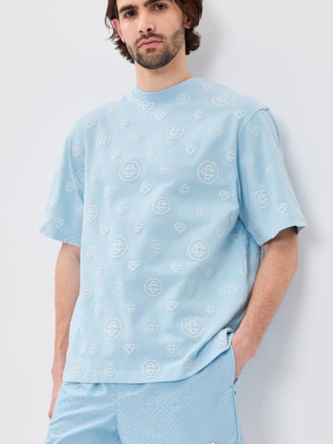 CASABLANCA Applique Monogram Oversized T-Shirt