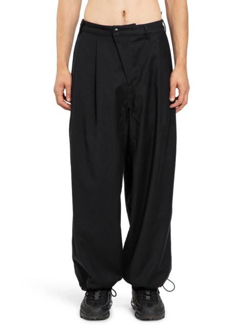 MAHARISHI Asymmetrical-Wool-Pleated-Pants