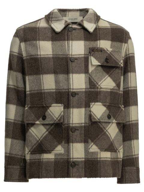 Golden Goose Golden Goose Roann Overshirt Jacket Brown