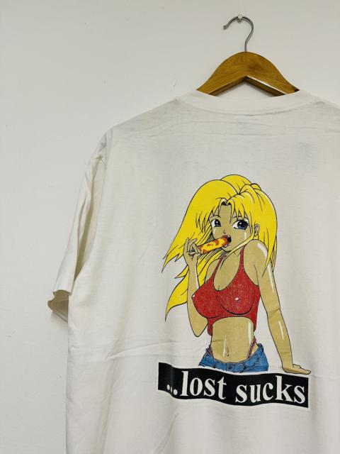 Other Designers Vintage - Vintage 90’s Lost Inc Skate Surf “ Anime Graphic St1