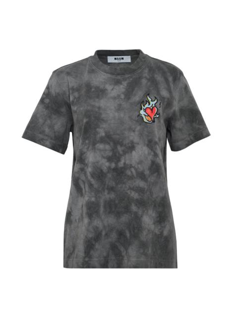 MSGM Love Logo Short-Sleeve T-Shirt