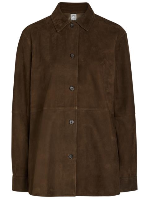 TOTEME Toteme Suede Overshirt