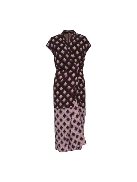 Dries Van Noten Fitted Dress With Knot Detail