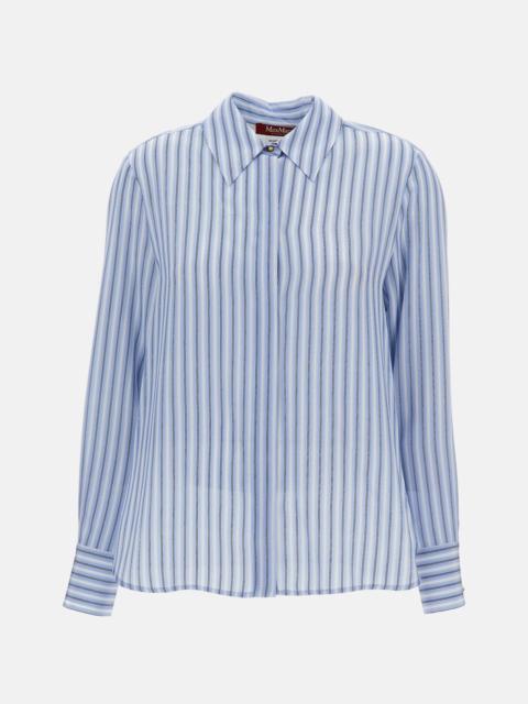 Max Mara Studio Max Mara Studio Women Striped Silk Shirt