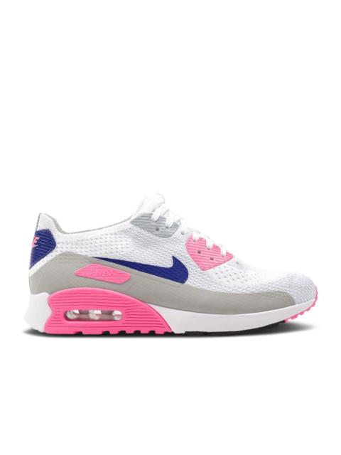 Nike WMNS AIR MAX 90 ULTRA 2.0 FLYKNIT 'LASER PINK'