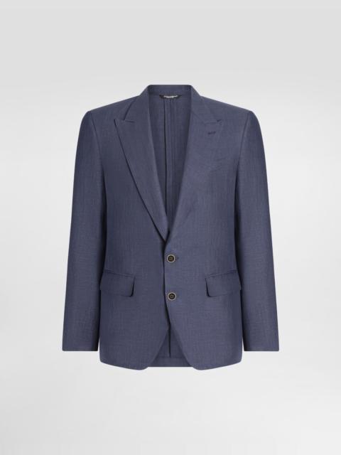 Dolce & Gabbana Linen Sicilia-fit jacket