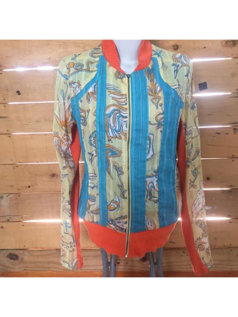 Vintage Rare Diesel Full Print Bomber Jacket Size S